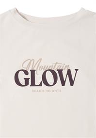 Shirt mit Wording light greige