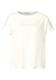 Shirt mit Wording-Stickerei off white
