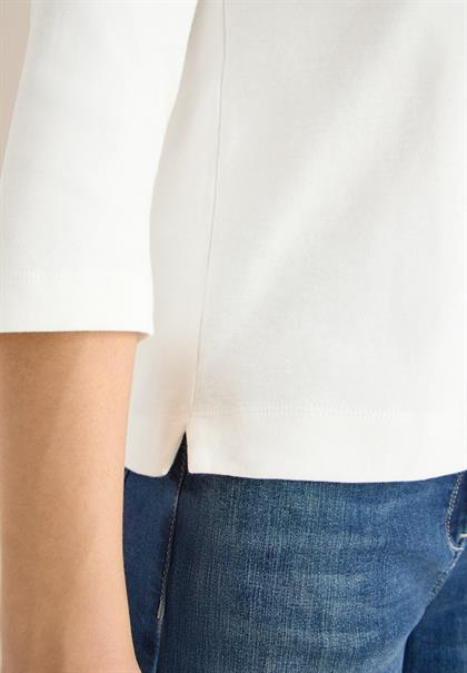 Shirt mit Wording vanilla white
