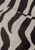 Shirt mit Zebra Print deep roast brown