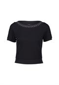 Shirt patch blacksilver