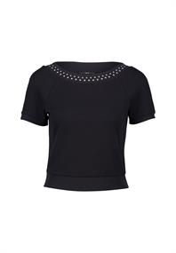 Shirt patch blacksilver