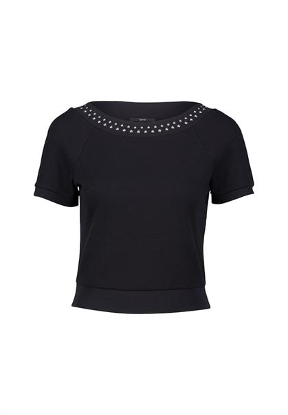 Shirt patch blacksilver