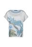 Shirt patch creamblue