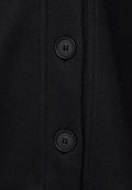 Shirtjacke im Seiden Look black