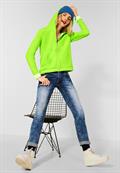 Shirtjacke mit Kapuze shiny apple green