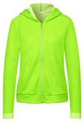 Shirtjacke mit Kapuze shiny apple green