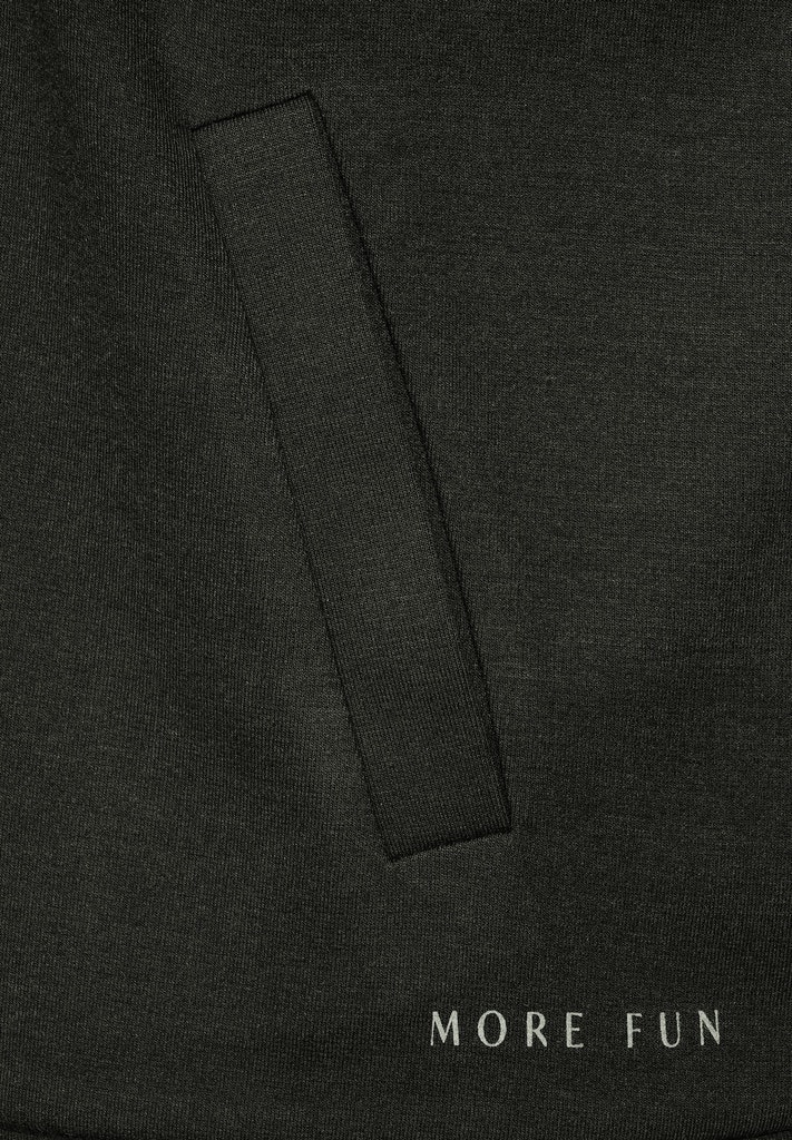 Sweatshirt mit Street online Shirtjacke Zipper bequem One bei olive Damen kaufen bassy