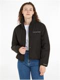 SHORT LIGHTWEIGHT PADDED JACKET ck black