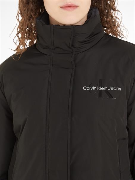SHORT LIGHTWEIGHT PADDED JACKET ck black
