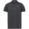 Short sleeve polo jacquard pique dark navy