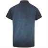 Short sleeve polo light pique cold dye dark navy