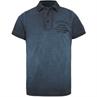 Short sleeve polo light pique cold dye dark navy