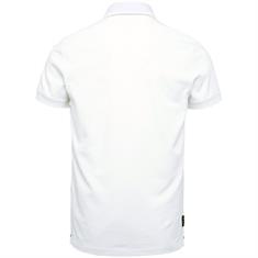 Short sleeve polo stretch pique bright white