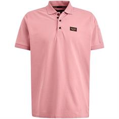 Short sleeve polo Trackway dusty rose