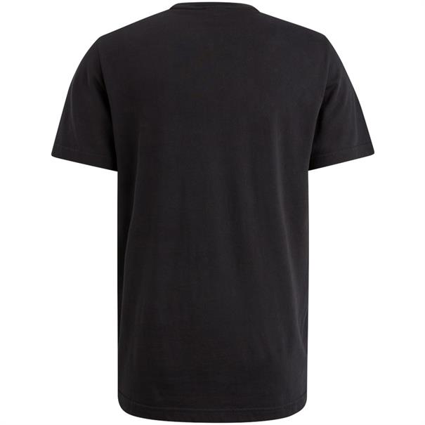 Short sleeve r-neck single jersey black onyx