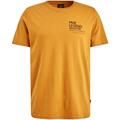 Short sleeve r-neck single jersey buckthorne brown