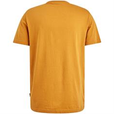 Short sleeve r-neck single jersey buckthorne brown