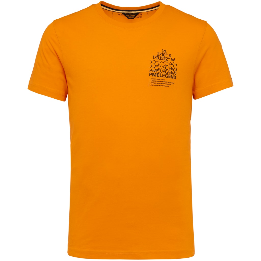 Pme Legend Herren T-Shirt Ptss214552 Iceland Poppy - short sleeve