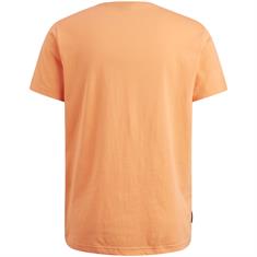 Short sleeve r-neck single jersey mock orange
