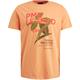 Short sleeve r-neck single jersey mock orange