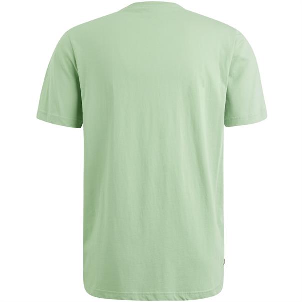 Short sleeve r-neck single jersey quiet green