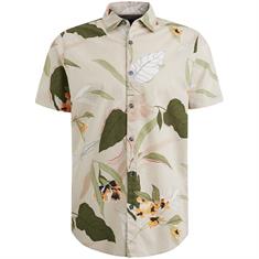 Short Sleeve Shirt Print On Ctn Slub white pepper