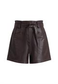 Shorts chocolate plum