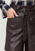 Shorts chocolate plum