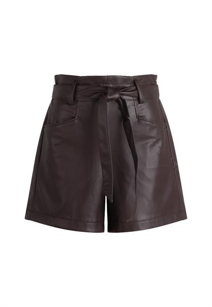 Shorts chocolate plum