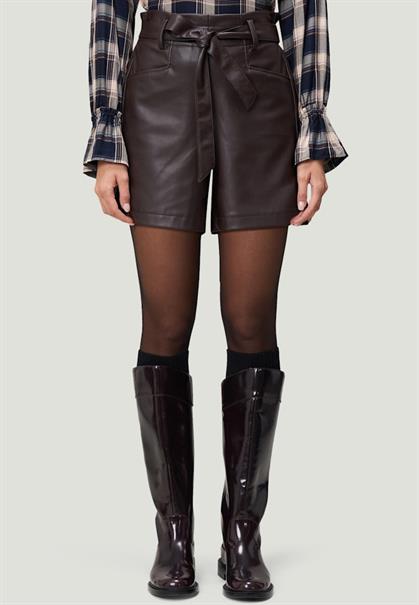 Shorts chocolate plum