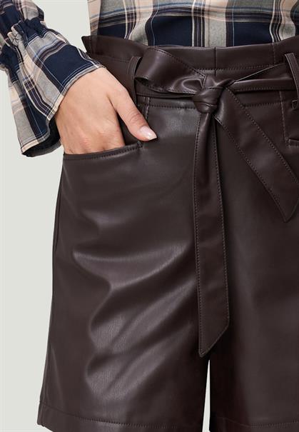 Shorts chocolate plum
