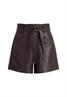 Shorts chocolate plum
