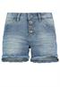 Shorts mit ausgefranstem Saum middle blue denim m231