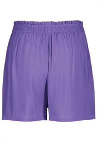 Shorts mit elastischem Bund und Bindeband paisley purple