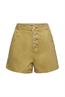 Shorts mit Knopfleiste olive