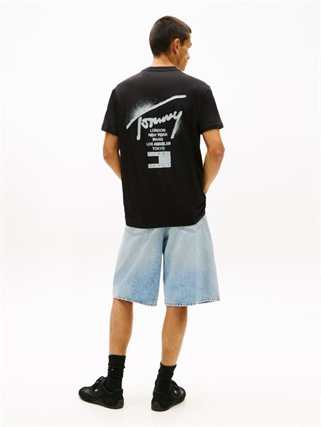 Signature Back Logo Jersey T-Shirt black