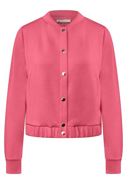 Silk-Look Jacke almond coral