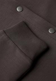 Silk-Look Jacke deep roast brown