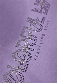 Silk-Look Sweater mit Print gentle lilac