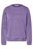 Silk-Look Sweater mit Print gentle lilac