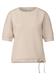 Silk-Look T-Shirt cotton beige