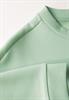 Silk-Look T-Shirt milky green