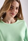 Silk-Look T-Shirt milky green