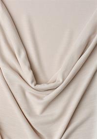 Silk-Look Top mit Wasserfall-Ausschnitt clay sand