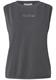 Silk-Look Top mit Wording dusted grey