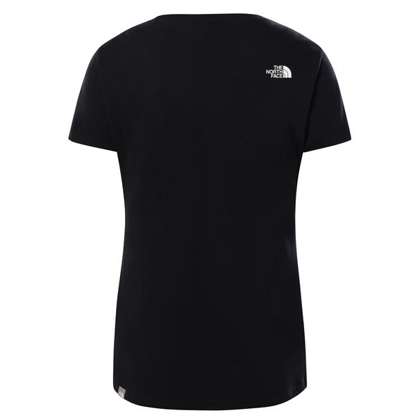 Simple Dome Kurzarm-Shirt für Damen schwarz
