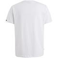 single jersey digital print bright white