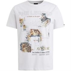 single jersey digital print bright white