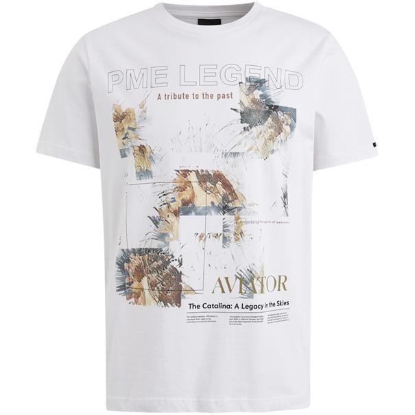 single jersey digital print bright white
